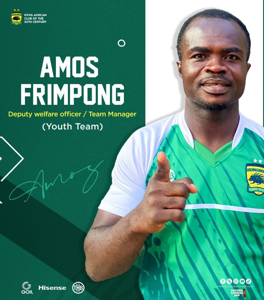 KOTOKO NEWS: Amos Frimpong Returns to Asante Kotoko