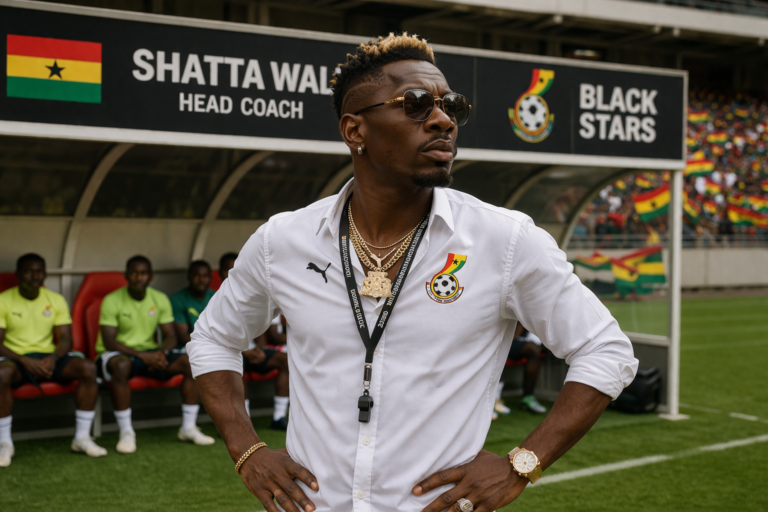 Shatta Wale Considers Coaching Black Stars