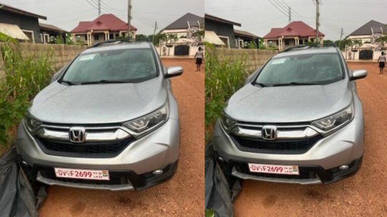 Ashanti Police Recover Stolen Toto Legal Firm Lawyer’s Honda CR-V