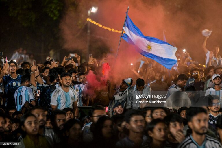 Argentines back home hail World Cup stars’ political stunt