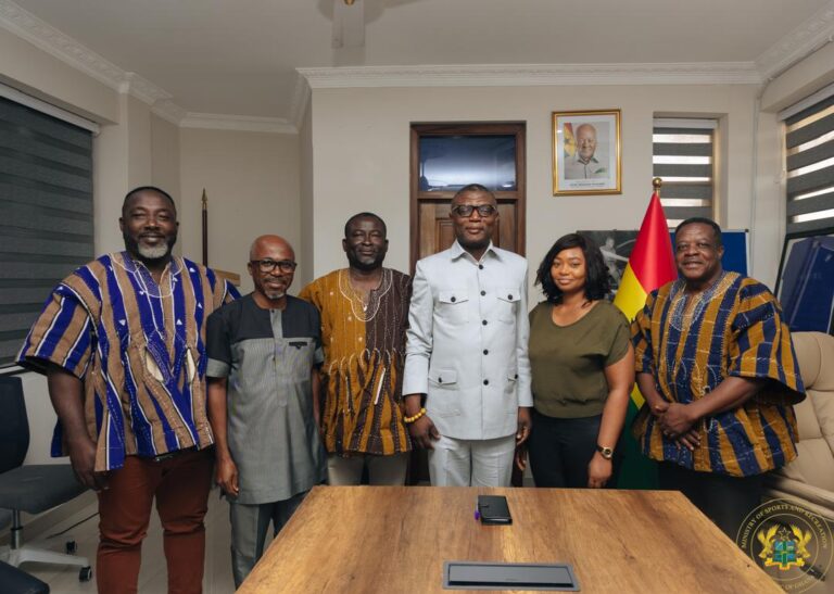 GALLERY: DKFC Pays Courtesy Call On Ghana’s Minister Of Sports And Recreation