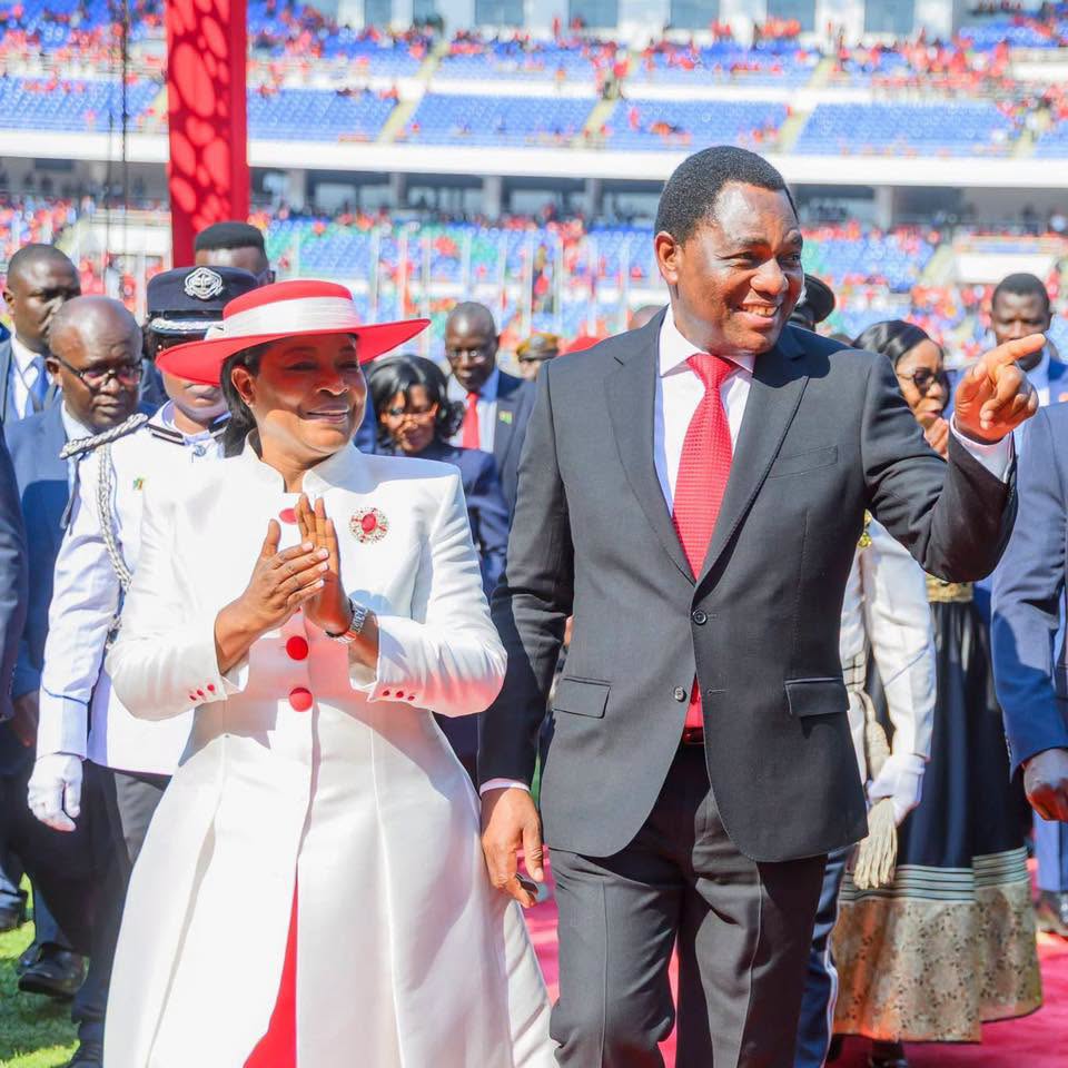 President Hakainde Hichilema & Mutinta Hichilema
